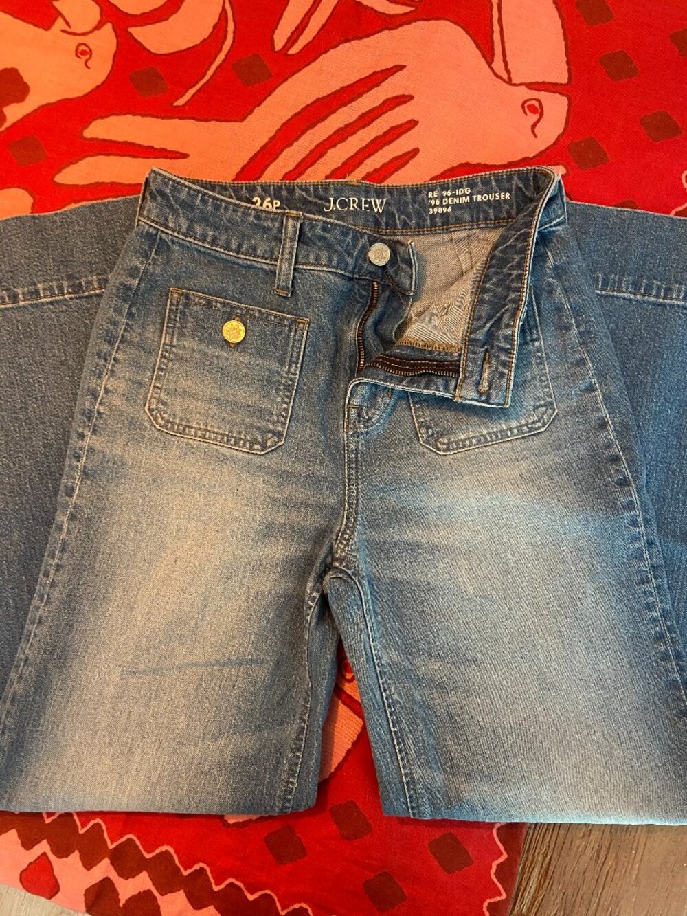 J Crew '96 Denim Trouser
